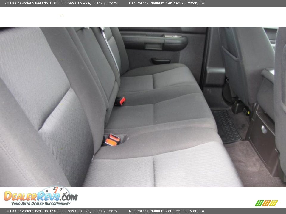 2010 Chevrolet Silverado 1500 LT Crew Cab 4x4 Black / Ebony Photo #24