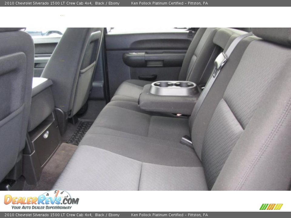 2010 Chevrolet Silverado 1500 LT Crew Cab 4x4 Black / Ebony Photo #28
