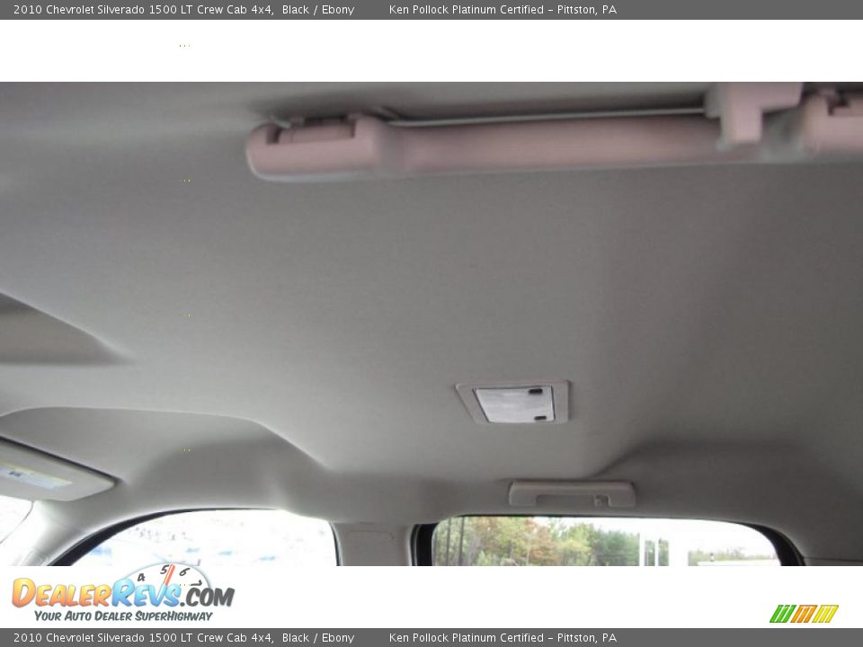 2010 Chevrolet Silverado 1500 LT Crew Cab 4x4 Black / Ebony Photo #30