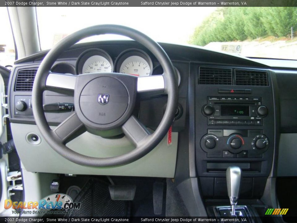 Dark Slate Gray/Light Graystone Interior - 2007 Dodge Charger  Photo #15