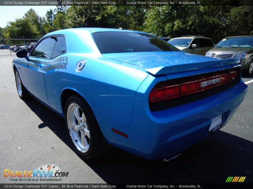 2010 Dodge Challenger R/T Classic B5 Blue Pearlcoat / Dark Slate Gray Photo #3