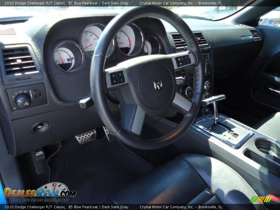 2010 Dodge Challenger R/T Classic B5 Blue Pearlcoat / Dark Slate Gray Photo #7