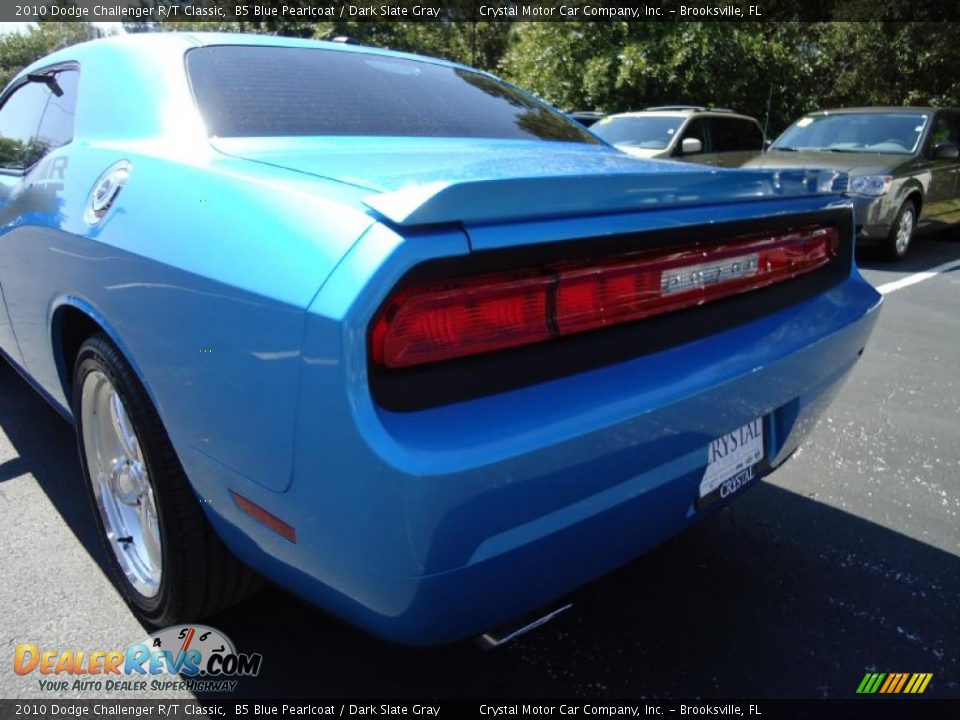 2010 Dodge Challenger R/T Classic B5 Blue Pearlcoat / Dark Slate Gray Photo #8