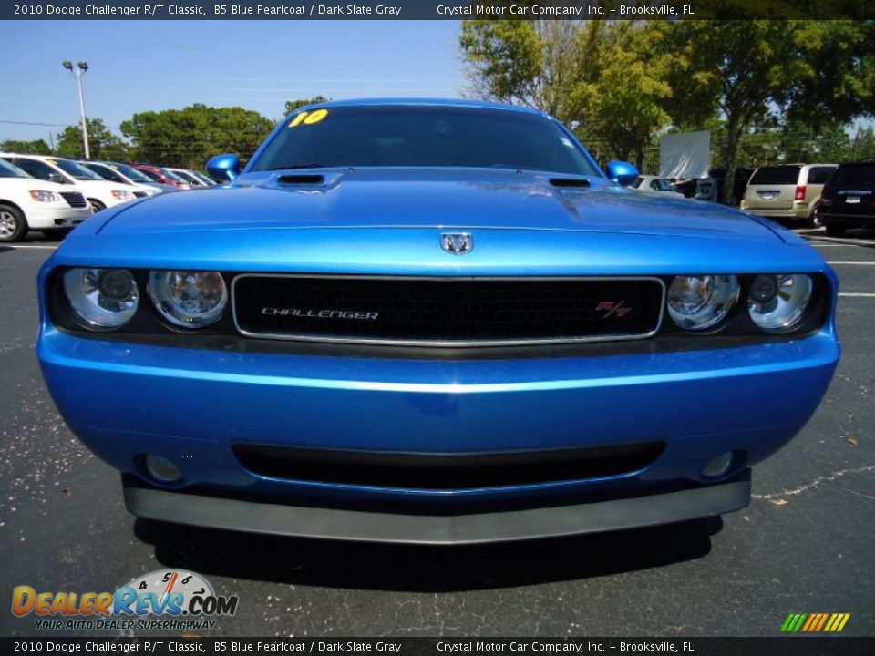 2010 Dodge Challenger R/T Classic B5 Blue Pearlcoat / Dark Slate Gray Photo #16