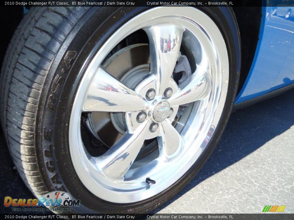 2010 Dodge Challenger R/T Classic B5 Blue Pearlcoat / Dark Slate Gray Photo #19