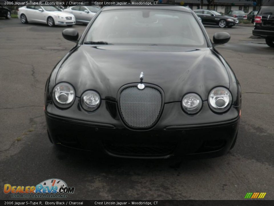 Ebony Black 2006 Jaguar S-Type R Photo #2