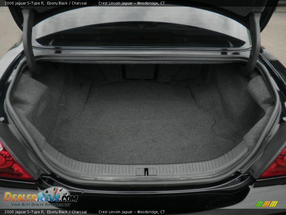 2006 Jaguar S-Type R Trunk Photo #7