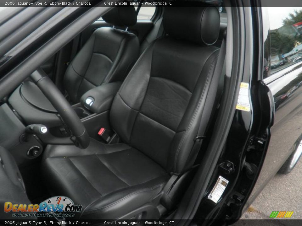 Charcoal Interior - 2006 Jaguar S-Type R Photo #8