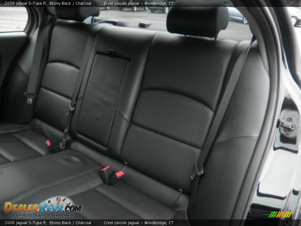 Charcoal Interior - 2006 Jaguar S-Type R Photo #9