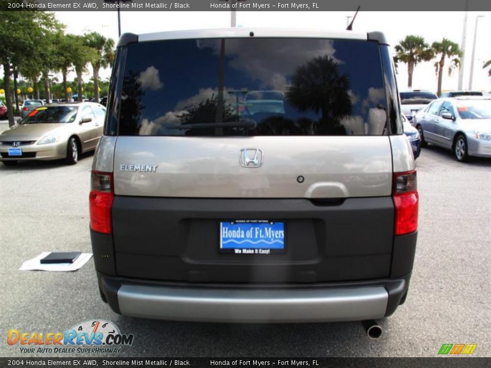 2004 Honda Element EX AWD Shoreline Mist Metallic / Black Photo #4