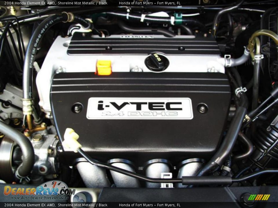 2004 Honda Element EX AWD 2.4 Liter DOHC 16-Valve i-VTEC 4 Cylinder Engine Photo #8
