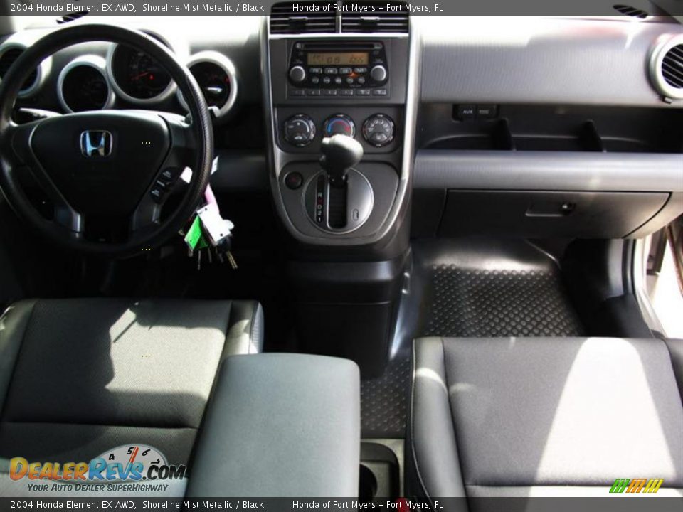 2004 Honda Element EX AWD Shoreline Mist Metallic / Black Photo #10