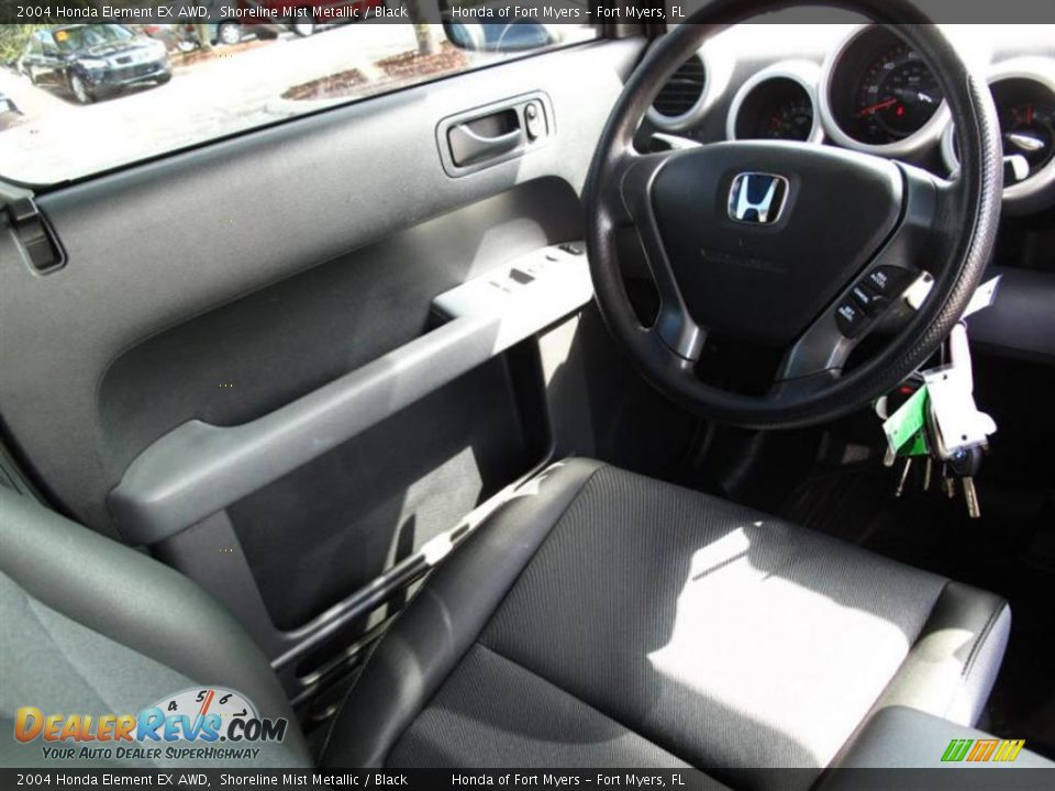 2004 Honda Element EX AWD Shoreline Mist Metallic / Black Photo #11