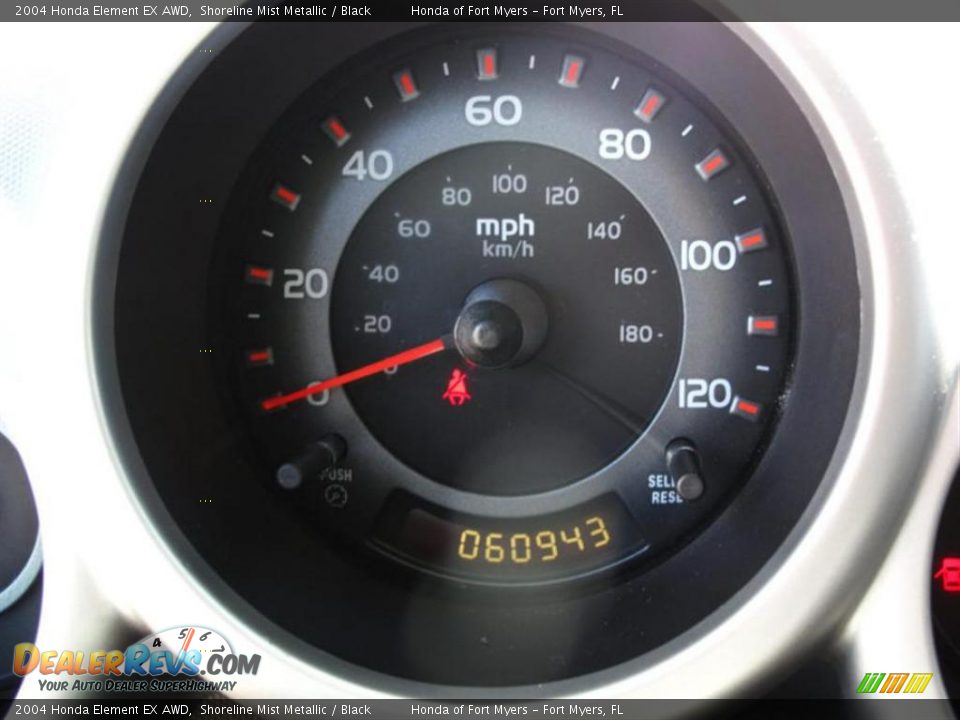 2004 Honda Element EX AWD Shoreline Mist Metallic / Black Photo #18