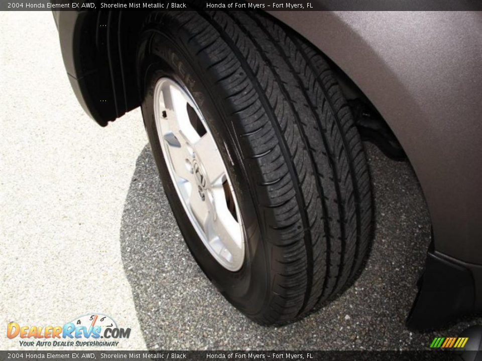 2004 Honda Element EX AWD Shoreline Mist Metallic / Black Photo #19
