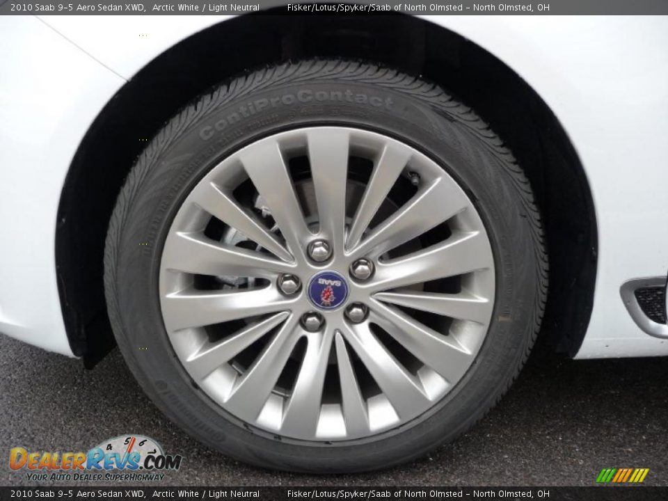 2010 Saab 9-5 Aero Sedan XWD Wheel Photo #16