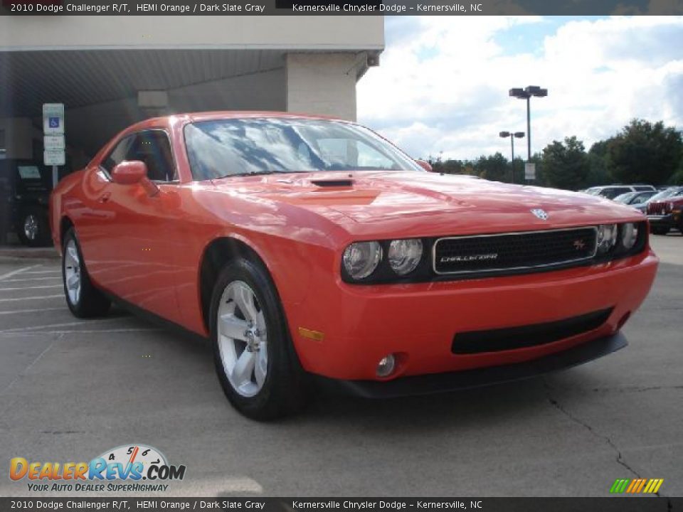2010 Dodge Challenger R/T HEMI Orange / Dark Slate Gray Photo #1