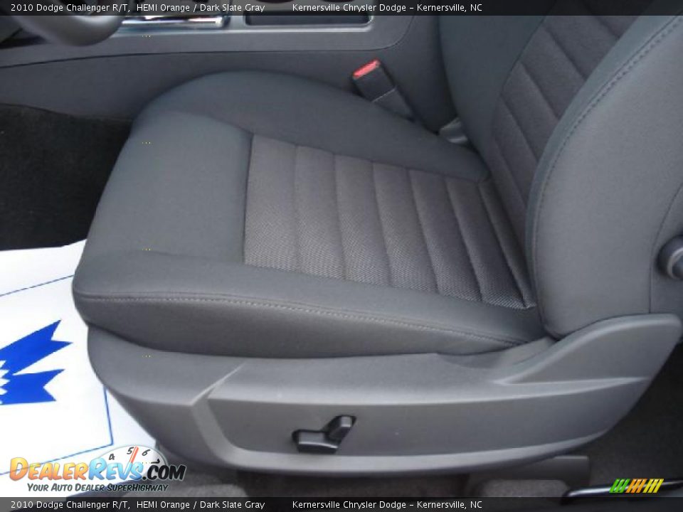 2010 Dodge Challenger R/T HEMI Orange / Dark Slate Gray Photo #10
