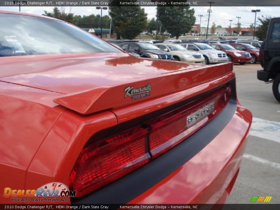 2010 Dodge Challenger R/T HEMI Orange / Dark Slate Gray Photo #14