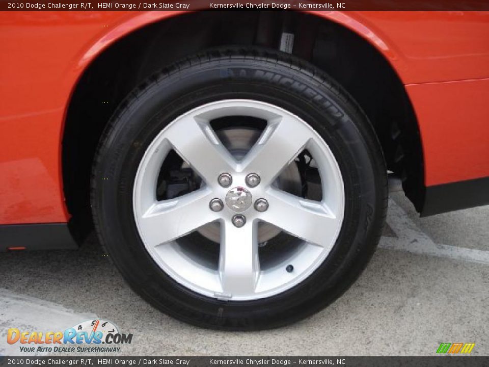 2010 Dodge Challenger R/T HEMI Orange / Dark Slate Gray Photo #16