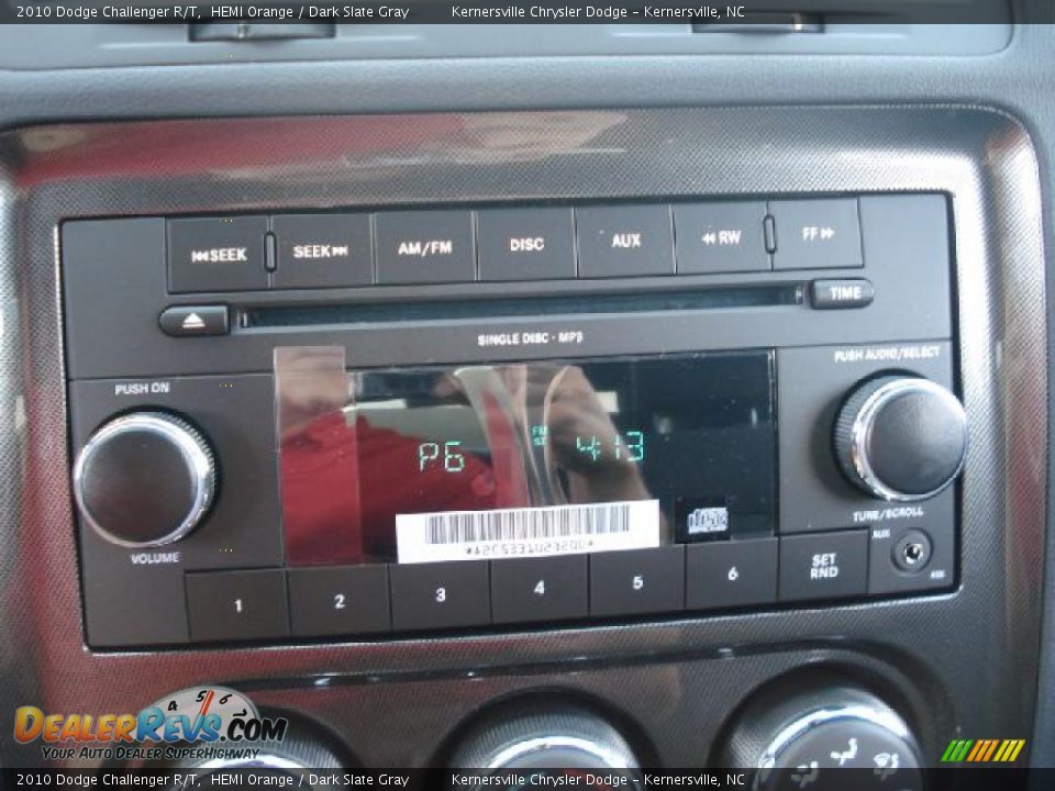 2010 Dodge Challenger R/T HEMI Orange / Dark Slate Gray Photo #18