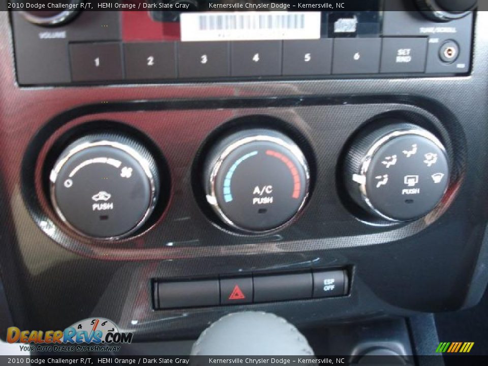 2010 Dodge Challenger R/T HEMI Orange / Dark Slate Gray Photo #19