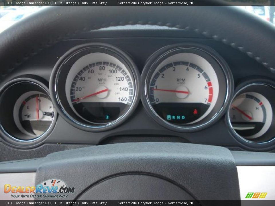 2010 Dodge Challenger R/T HEMI Orange / Dark Slate Gray Photo #21