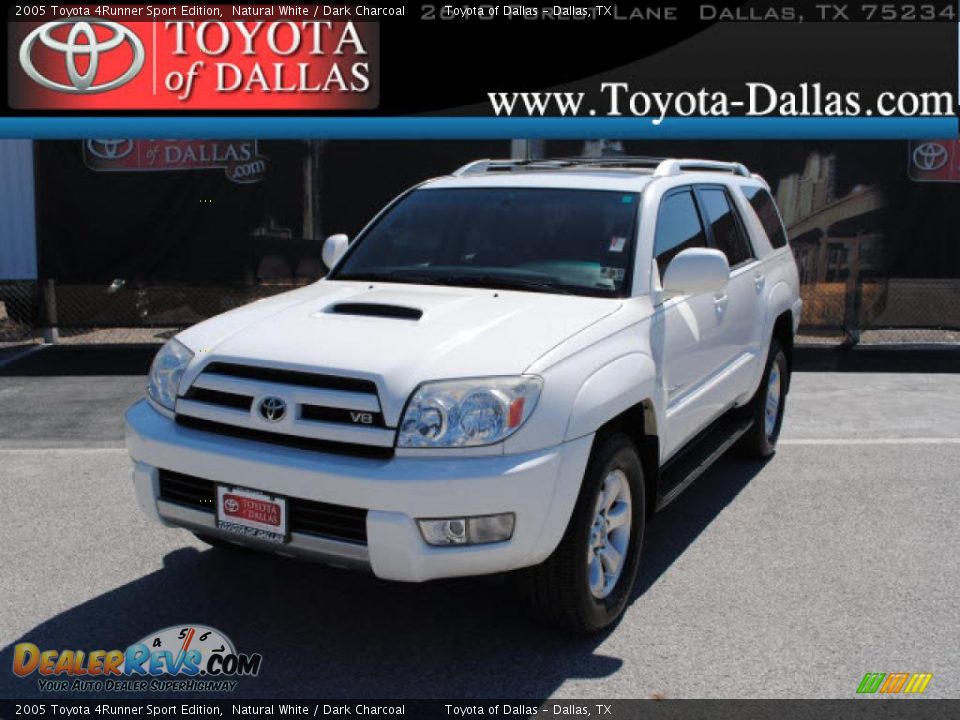 2005 Toyota 4Runner Sport Edition Natural White / Dark Charcoal Photo #1