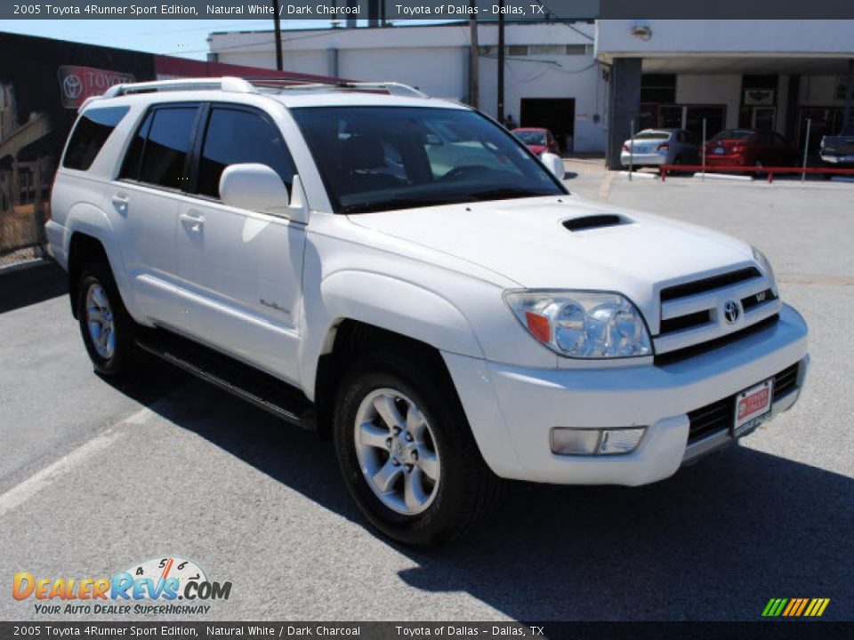 2005 Toyota 4Runner Sport Edition Natural White / Dark Charcoal Photo #3