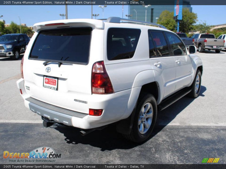 2005 Toyota 4Runner Sport Edition Natural White / Dark Charcoal Photo #5
