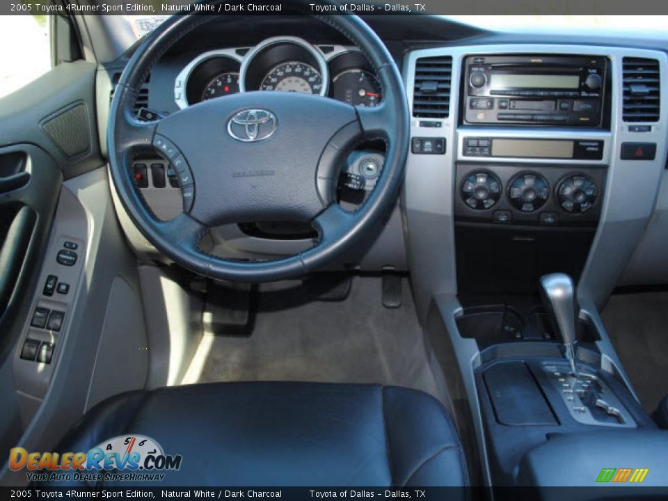 2005 Toyota 4Runner Sport Edition Natural White / Dark Charcoal Photo #15
