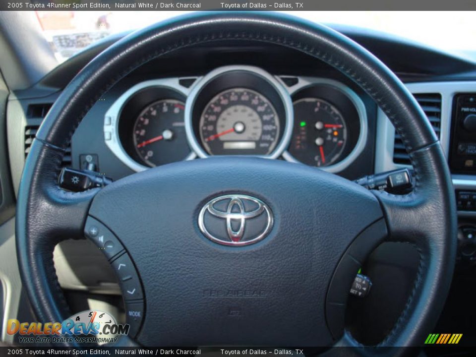 2005 Toyota 4Runner Sport Edition Natural White / Dark Charcoal Photo #18