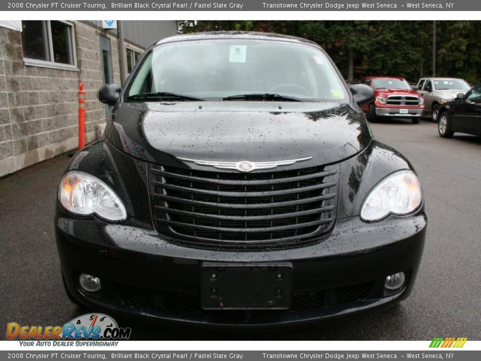 2008 Chrysler PT Cruiser Touring Brilliant Black Crystal Pearl / Pastel Slate Gray Photo #5