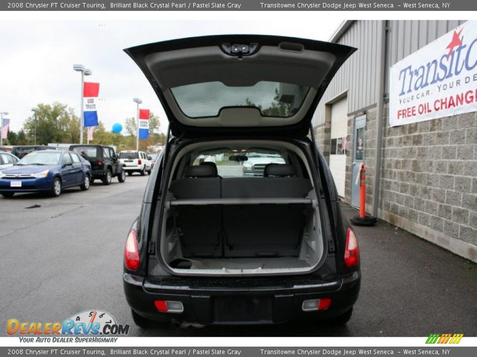2008 Chrysler PT Cruiser Touring Brilliant Black Crystal Pearl / Pastel Slate Gray Photo #7