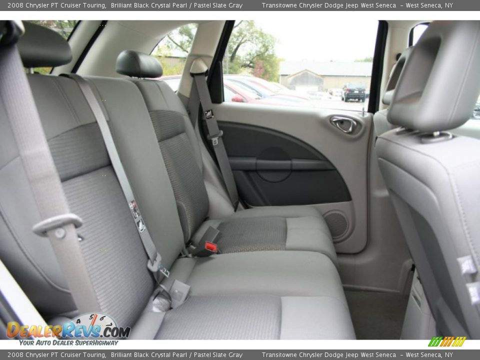 2008 Chrysler PT Cruiser Touring Brilliant Black Crystal Pearl / Pastel Slate Gray Photo #9