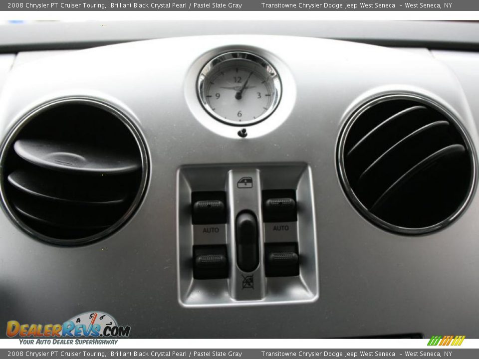 2008 Chrysler PT Cruiser Touring Brilliant Black Crystal Pearl / Pastel Slate Gray Photo #19