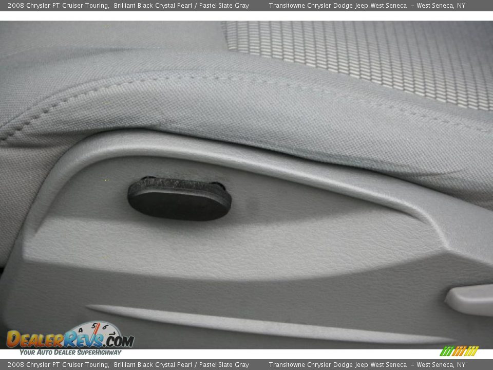 2008 Chrysler PT Cruiser Touring Brilliant Black Crystal Pearl / Pastel Slate Gray Photo #22
