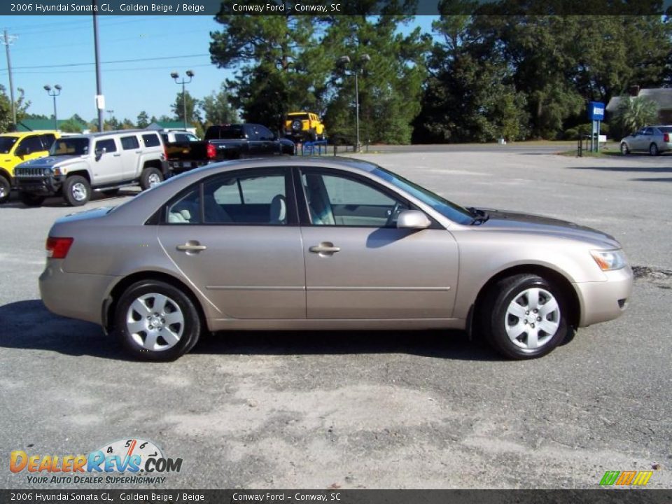 2006 Hyundai Sonata GL Golden Beige / Beige Photo #4