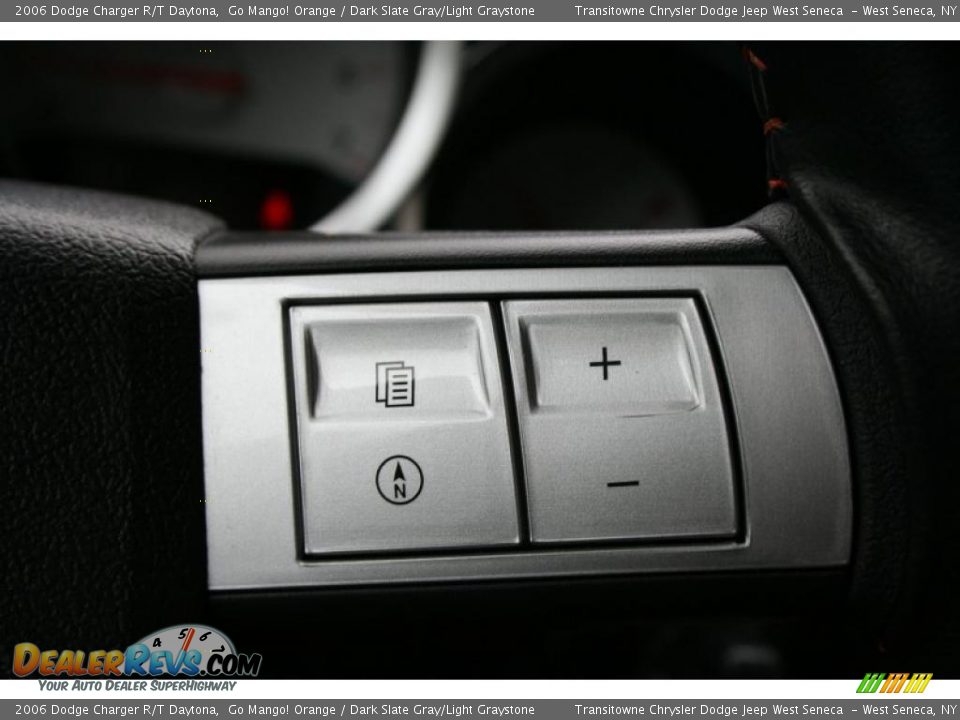 2006 Dodge Charger R/T Daytona Go Mango! Orange / Dark Slate Gray/Light Graystone Photo #20