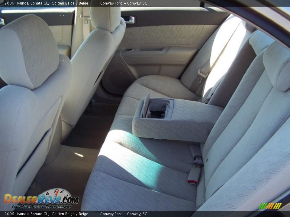 2006 Hyundai Sonata GL Golden Beige / Beige Photo #18