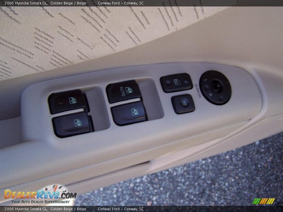 2006 Hyundai Sonata GL Golden Beige / Beige Photo #22