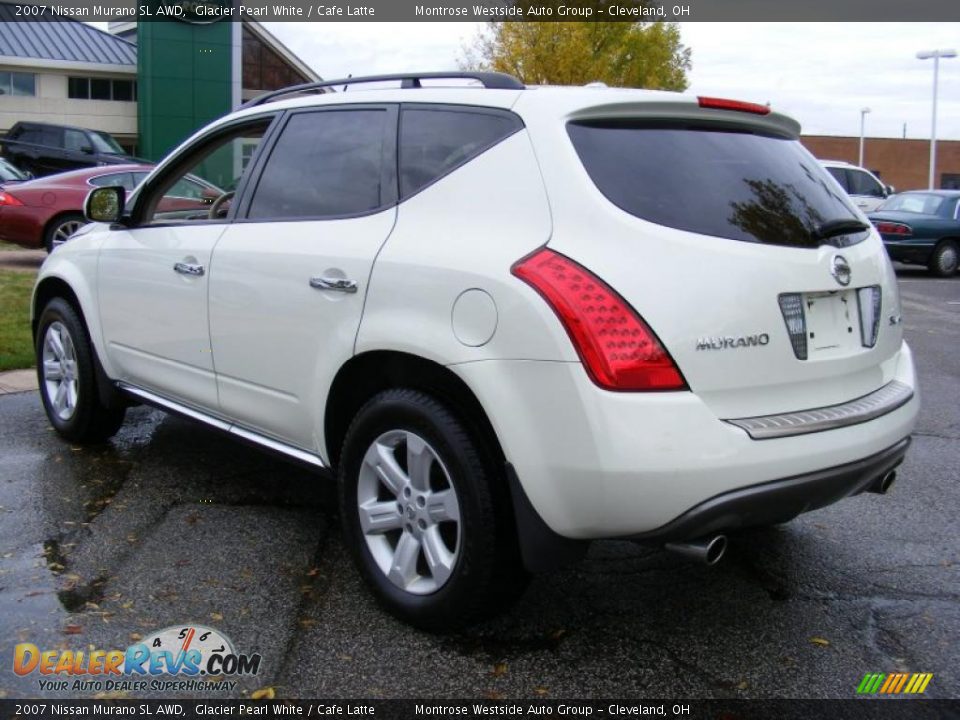 White nissan murano 2007 #2