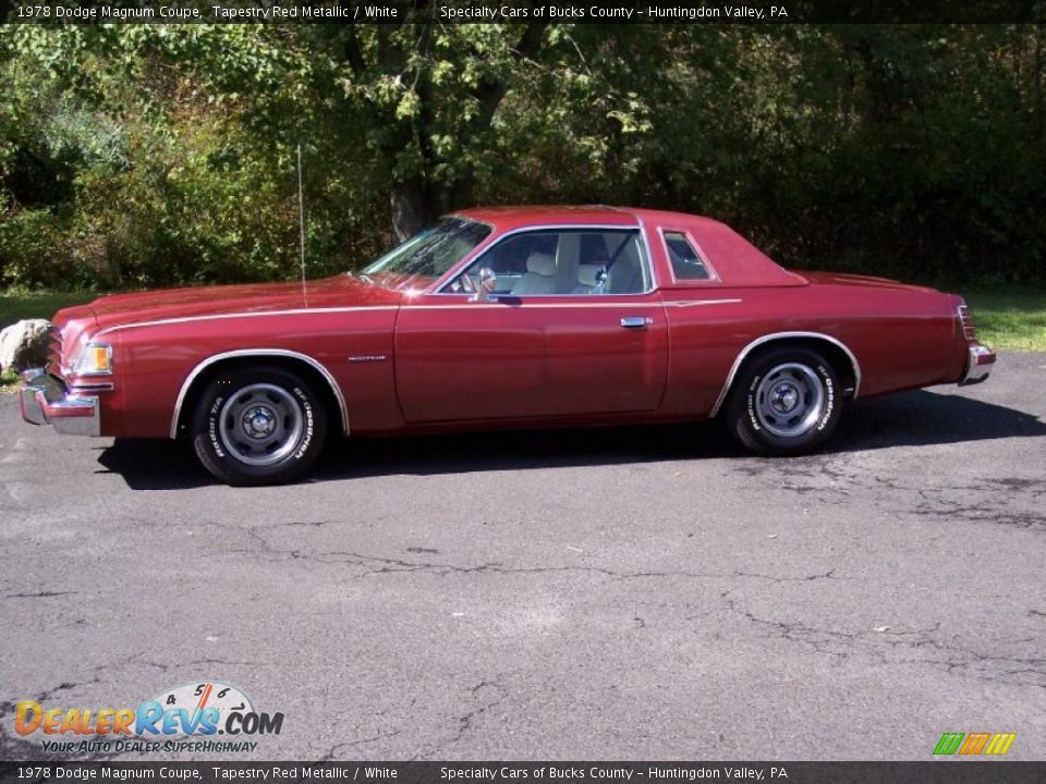 Tapestry Red Metallic 1978 Dodge Magnum Coupe Photo #3