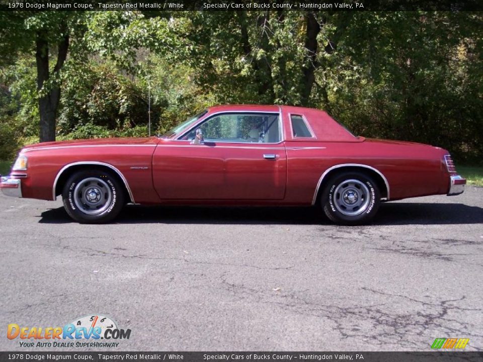 Tapestry Red Metallic 1978 Dodge Magnum Coupe Photo #4