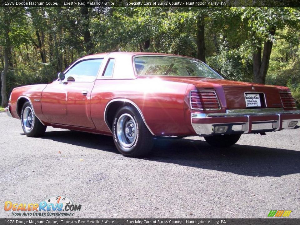 Tapestry Red Metallic 1978 Dodge Magnum Coupe Photo #7