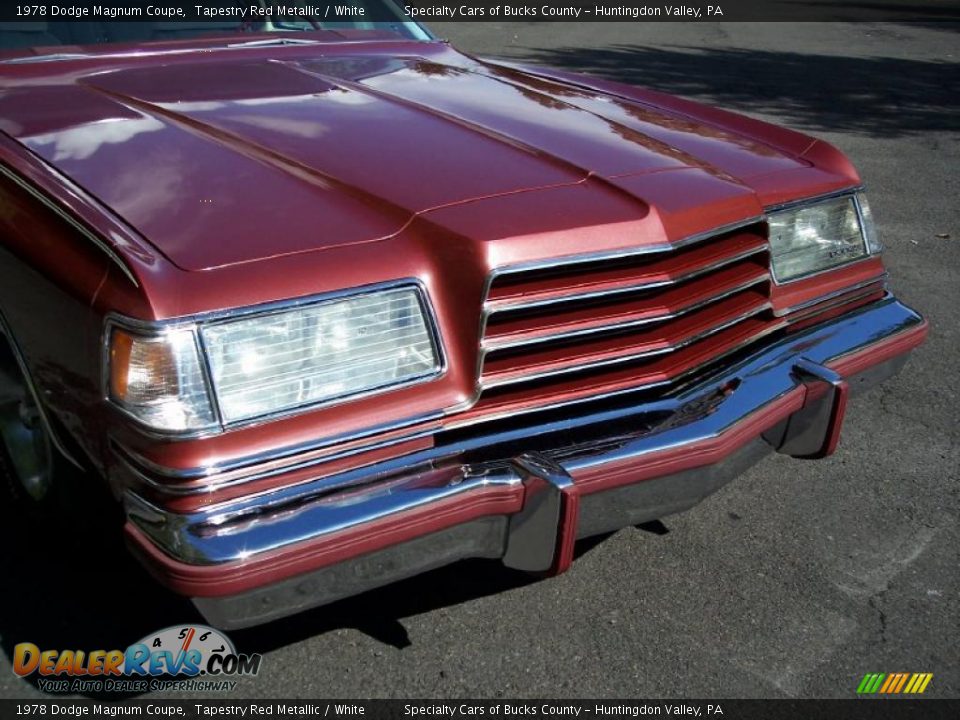 Tapestry Red Metallic 1978 Dodge Magnum Coupe Photo #10