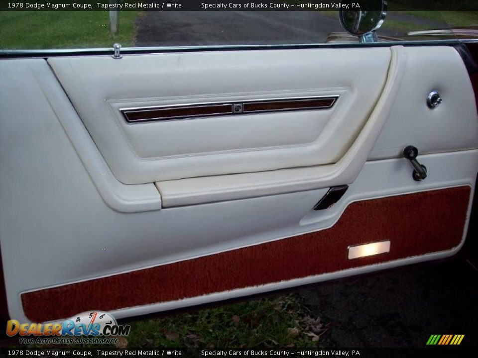 Door Panel of 1978 Dodge Magnum Coupe Photo #31