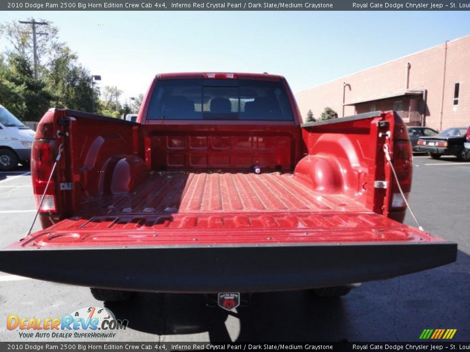 2010 Dodge Ram 2500 Big Horn Edition Crew Cab 4x4 Inferno Red Crystal Pearl / Dark Slate/Medium Graystone Photo #9