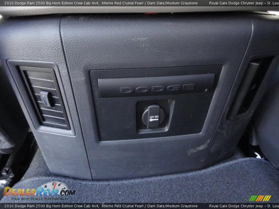 2010 Dodge Ram 2500 Big Horn Edition Crew Cab 4x4 Inferno Red Crystal Pearl / Dark Slate/Medium Graystone Photo #21