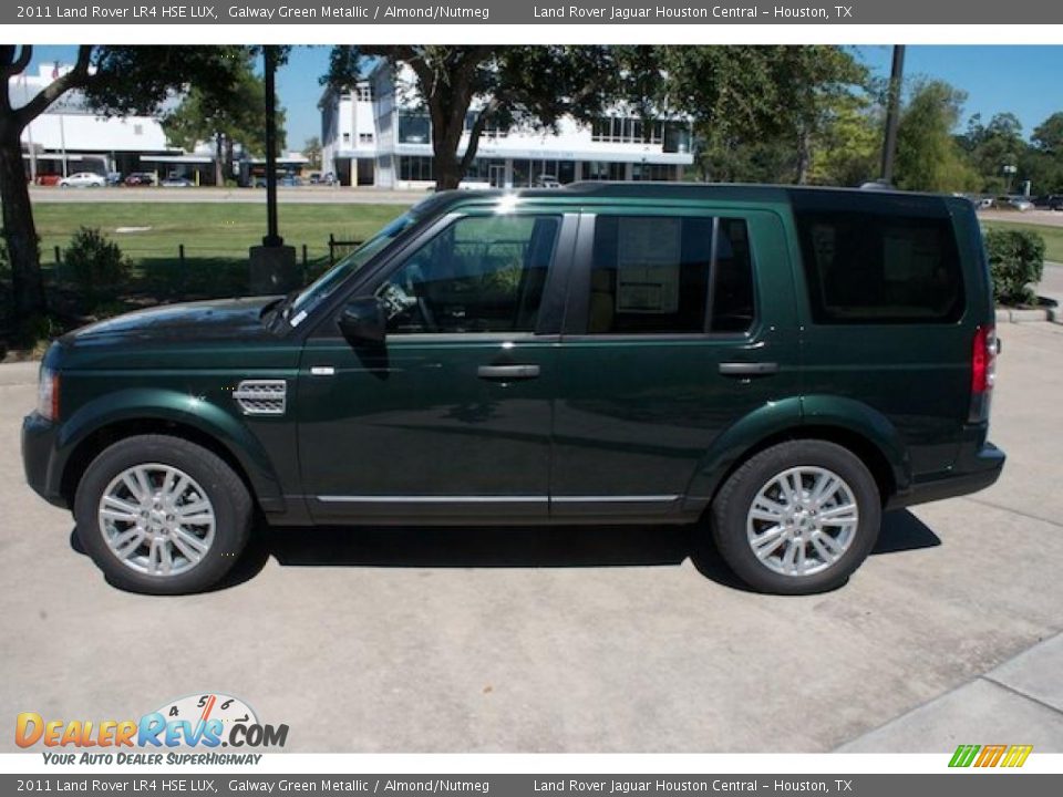 2011 Land Rover LR4 HSE LUX Galway Green Metallic / Almond/Nutmeg Photo #7